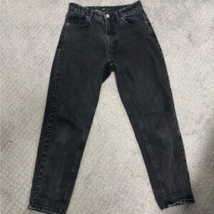 Zara Charcoal Denim Jeans